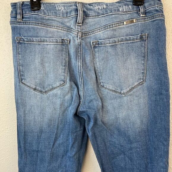 Kancan Distressed Denim Jeans Size 13/30 EUC - Picture 6 of 8